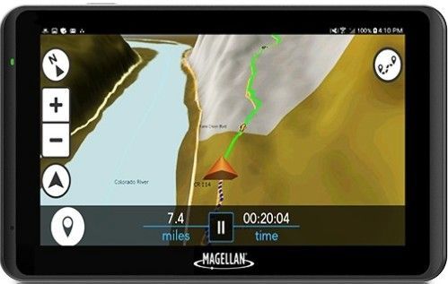 Magellan TN7771SGLUC model TR5 Trail and Street GPS Navigator, 800 W x 480 H Display Resolution, 7